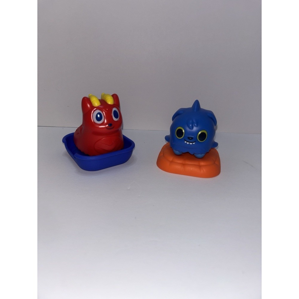 2025 Wendy's My Strange Pet  Kids Meal Toys "Slug Bunny" & "Shark Dog" - Picture 2 of 2